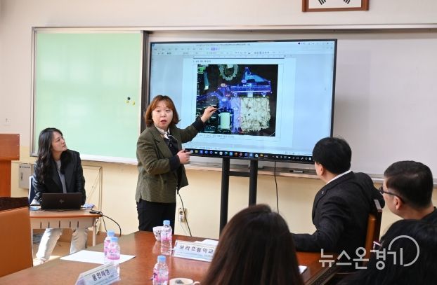 전자영도의원, 보라초 교육환경 개선 간담회