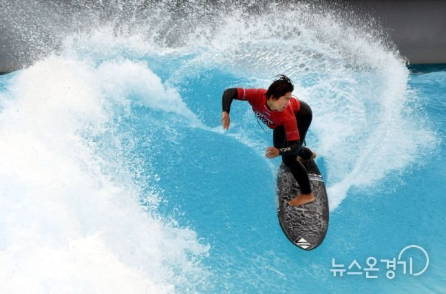 지난해 11월 열린 WSL시흥코리아 오픈 국제 서핑대회