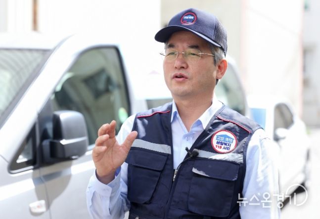 이동환 고양특례시장 (고양시 자활사업 고양뚝딱 참여)