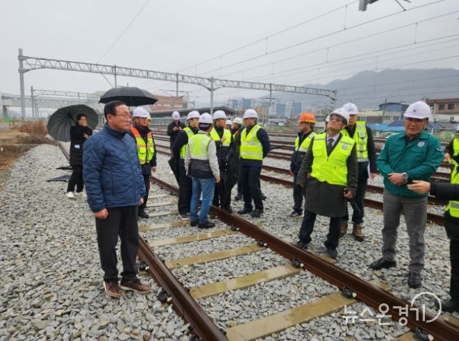 연천군, 수도권전철 1호선 현장점검