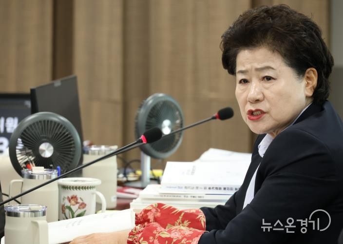 경기도의회 남경순 의원, 경기도사회적경제원 원장 인사청문회에서 '실질적 성과' 촉구