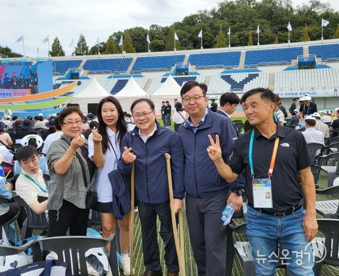 경기도의회 박재용 의원, 제19회 경기도장애인생활체육대회 참석...