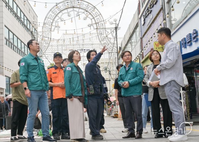 여주시 조정아 부시장, 추석명절 전통시장 합동안전점검 실시