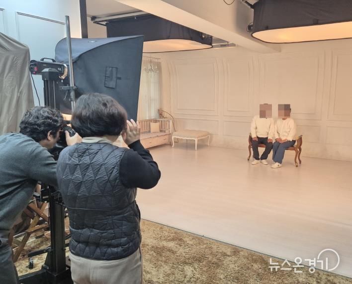 팔달구보건소가 ‘추억담기 가족사랑 사진관’을 운영하고 있다