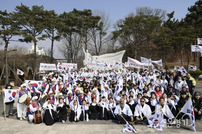 ‘평택 3.1독립만세운동 제107주년 기념식’참석한 단체