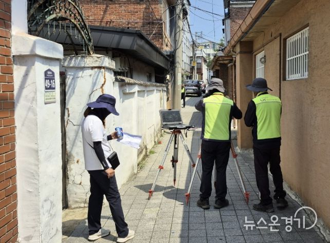 수원시 팔달구, '매향1 지적재조사사업' 추진 위해 지적재조사측량 위탁계약 체결