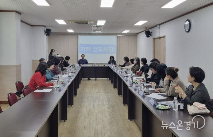 수원시 장안구 송죽동, ‘주민과 함께 만드는 배움터’ 주민자치센터 간담회 개최